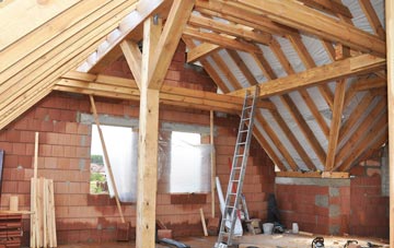 Hillbourne attic trusses